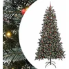 Dirbtinė Kalėdų eglutė Žalia 240 cm PVC, plastikas ir plienas