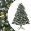 Dirbtinė Kalėdų eglutė Žalia 240 cm PVC, plastikas ir plienas