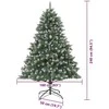 Dirbtinė Kalėdų eglutė Žalia 240 cm PVC, plastikas ir plienas