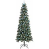 Dirbtinė Kalėdų eglutė Žalia 240 cm PVC, plastikas ir plienas