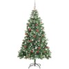 Dirbtinė Kalėdų eglutė Žalia 240 cm PVC ir metalas