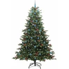 Dirbtinė Kalėdų eglutė Žalia 240 cm PVC ir Metalas ir Plastikas