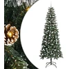 Dirbtinė Kalėdų eglutė Žalia 240 cm PVC, plastikas ir plienas