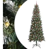 Dirbtinė Kalėdų eglutė Žalia 240 cm PVC, plastikas ir plienas