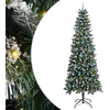 Dirbtinė Kalėdų eglutė Žalia 240 cm PVC, plastikas ir plienas
