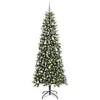 Dirbtinė Kalėdų eglutė Žalia 240 cm PVC, plastikas ir plienas