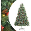 Dirbtinė Kalėdų eglutė Žalia 240 cm PVC ir metalas