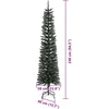 Dirbtinė Kalėdų eglutė Žalia 240 cm PVC, plastikas ir plienas