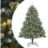 Dirbtinė Kalėdų eglutė Žalia 240 cm PVC, plastikas ir plienas