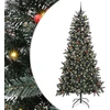 Dirbtinė Kalėdų eglutė Žalia 240 cm PVC, plastikas ir plienas