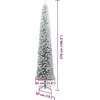 Dirbtinė Kalėdų eglutė Žalia 270 cm PVC, plienas ir plastikas