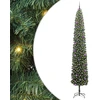 Dirbtinė Kalėdų eglutė su LED lemputėmis Žalia 270 cm