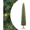 Dirbtinė Kalėdų eglutė su LED lemputėmis Žalia 270 cm