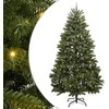 Dirbtinė Kalėdų eglutė su 300 LED Žalia 300 cm PVC ir metalas