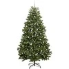 Dirbtinė Kalėdų eglutė su 300 LED Žalia 300 cm PVC ir metalas