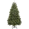 Dirbtinė Kalėdų eglutė su 300 LED Žalia 300 cm PVC ir metalas