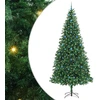 Dirbtinė Kalėdų eglutė Žalia 300 cm PVC ir Metalas ir Plastikas