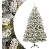 Dirbtinė Sulankstoma Kalėdų Eglutė 180 cm 300 LED Šilta balta