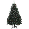 Dirbtinė Kalėdų eglutė, žalia, su žaisliukais 150 cm 150 LED