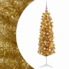Dirbtinė liekna Kalėdų eglutė su burbulais 150 cm 150 LED