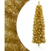 Dirbtinė liekna Kalėdų eglutė su burbulais 180 cm 300 LED