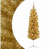 Dirbtinė liekna Kalėdų eglutė su burbulais 150 cm 150 LED