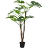 Dirbtinė Monstera Augalas Žalia 70 x 16 x 130 cm
