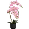 Dirbtinė orchidėja su vazonu Rožinė 45 x 15 x 65 cm