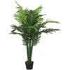 Dirbtinė palmė, žalios spalvos, 120 cm, 28 lapų