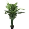 Dirbtinė palmė, žalios spalvos, 80cm, 18 lapų