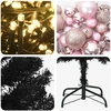 Dirbtinė siaura kalėdinė eglutė su žaisliuku 210 cm 300 LED