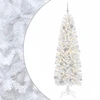 Dirbtinė siaura kalėdinė eglutė su žaisliuku 180 cm 300 LED