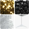 Dirbtinė siaura kalėdinė eglutė su žaisliuku 150 cm 150 LED