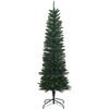 Dirbtinė siaura kalėdinė eglutė su žaisliuku 150 cm 150 LED