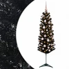 Dirbtinė siaura kalėdinė eglutė su žaisliuku 150 cm 150 LED