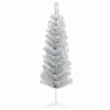 Dirbtinė siaura kalėdinė eglutė su žaisliuku 150 cm 150 LED