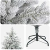 Dirbtinė Sulankstoma Kalėdų Eglutė 120 cm PVC ir metalas