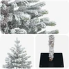 Dirbtinė Sulankstoma Kalėdų Eglutė 120 cm PVC ir metalas