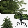 Dirbtinė Sulankstoma Kalėdų Eglutė 120 cm PVC ir metalas Žalia