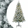 Dirbtinė Sulankstoma Kalėdų Eglutė 120 cm 150 LED Šilta balta