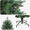 Dirbtinė Sulankstoma Kalėdų Eglutė 120 cm PVC ir PE Žalia