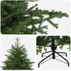 Dirbtinė Sulankstoma Kalėdų Eglutė 120 cm PVC ir metalas Žalia