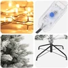 Dirbtinė Sulankstoma Kalėdų Eglutė 120 cm 150 LED Šilta balta