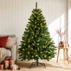 Dirbtinė Sulankstoma Kalėdų Eglutė 120 cm 150 LED Šilta balta