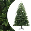 Dirbtinė Sulankstoma Kalėdų Eglutė 150 cm PVC ir metalas Žalia