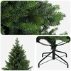 Dirbtinė Sulankstoma Kalėdų Eglutė 150 cm PVC ir metalas Žalia