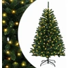 Dirbtinė Sulankstoma Kalėdų Eglutė 150 cm 150 LED Šilta balta