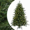 Dirbtinė Sulankstoma Kalėdų Eglutė 150 cm 150 LED Šilta balta