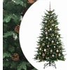 Dirbtinė Sulankstoma Kalėdų Eglutė 150 cm 150 LED Šilta balta