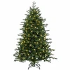Dirbtinė Sulankstoma Kalėdų Eglutė 150 cm 150 LED Šilta balta